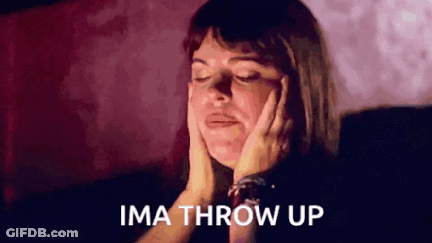 Ima Throw Up Disgusting Yuck Ew GIF