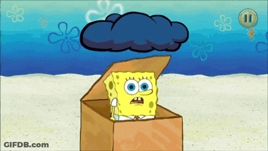 Imagination Spongebob Spongebob Sad GIF