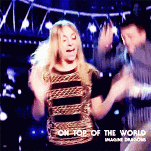 Imagine Dragons Over The Top Of The World GIF