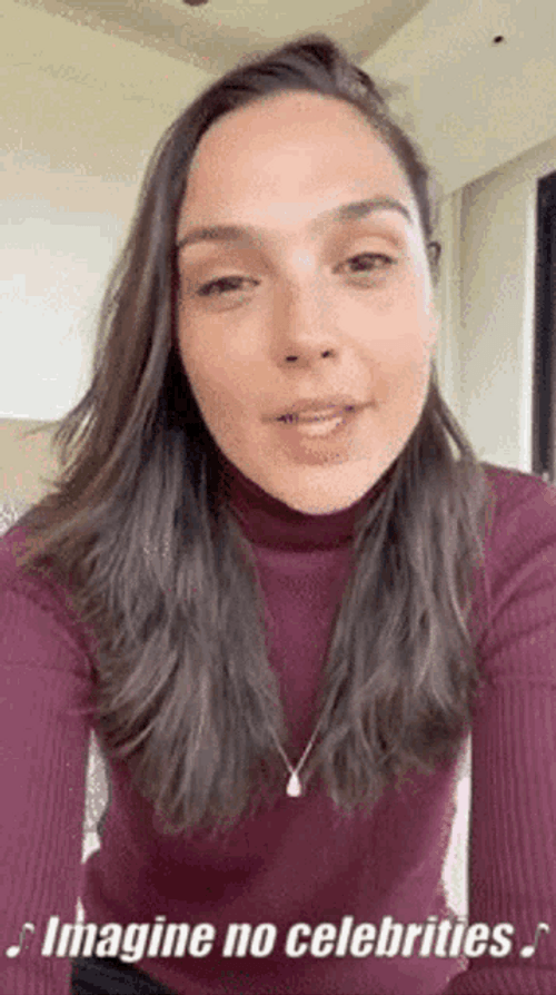 Imagine No Celebrities GIF