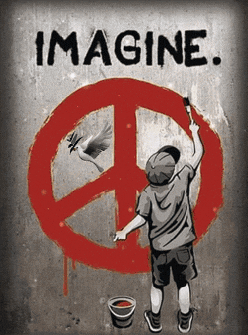 Imagine Peace GIF