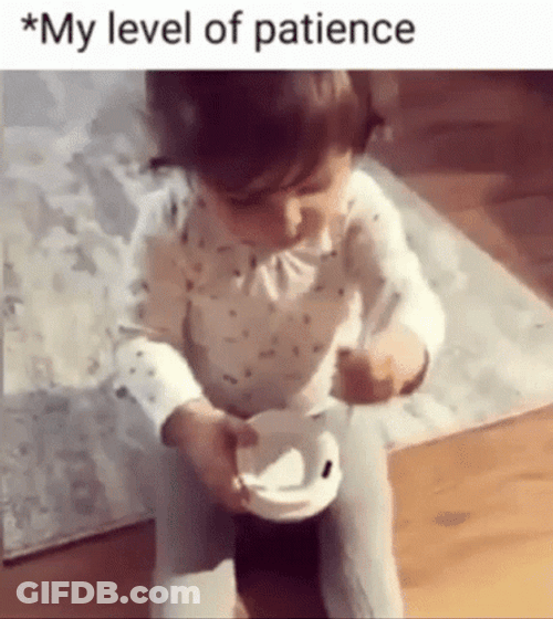 Impatient Baby GIF