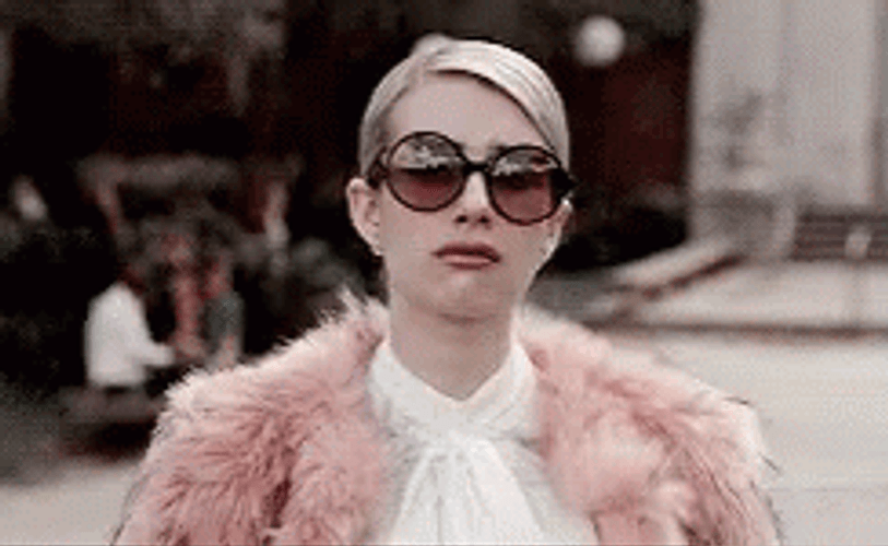 Impatient Girl Making Pouty Face GIF