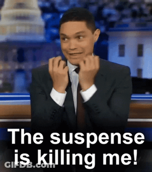 Impatient Trevor Noah GIF