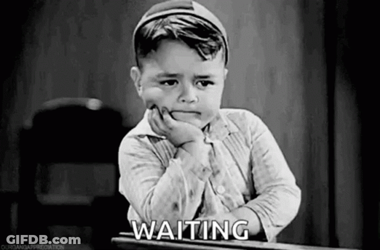 Impatient Very Bored Kid GIF