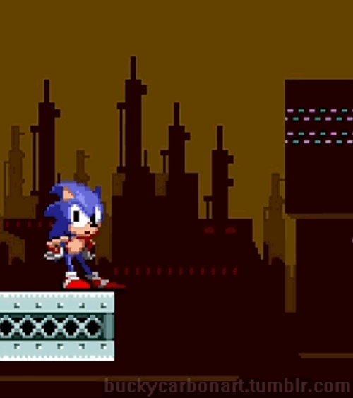 Impatient Video Game Sonic GIF