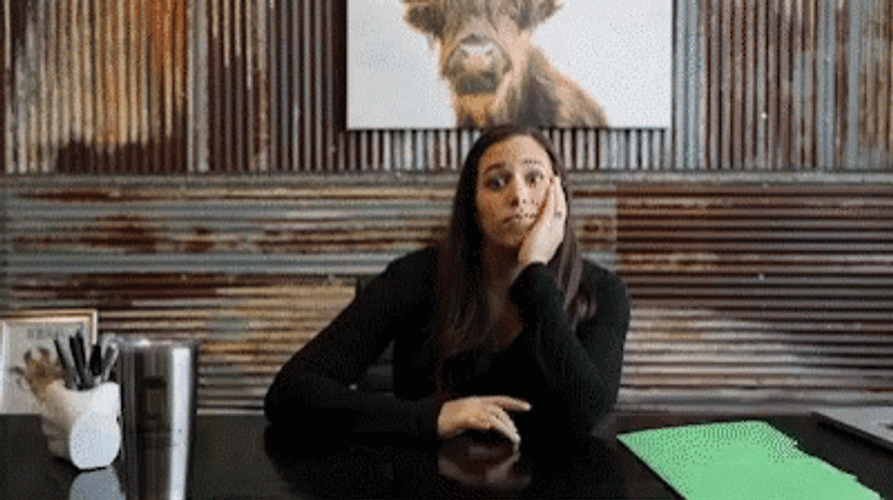 Impatiently Waiting  Hello Katie Beckman GIF