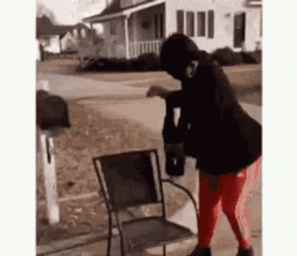 Impatiently Waiting Outside Home Street GIF