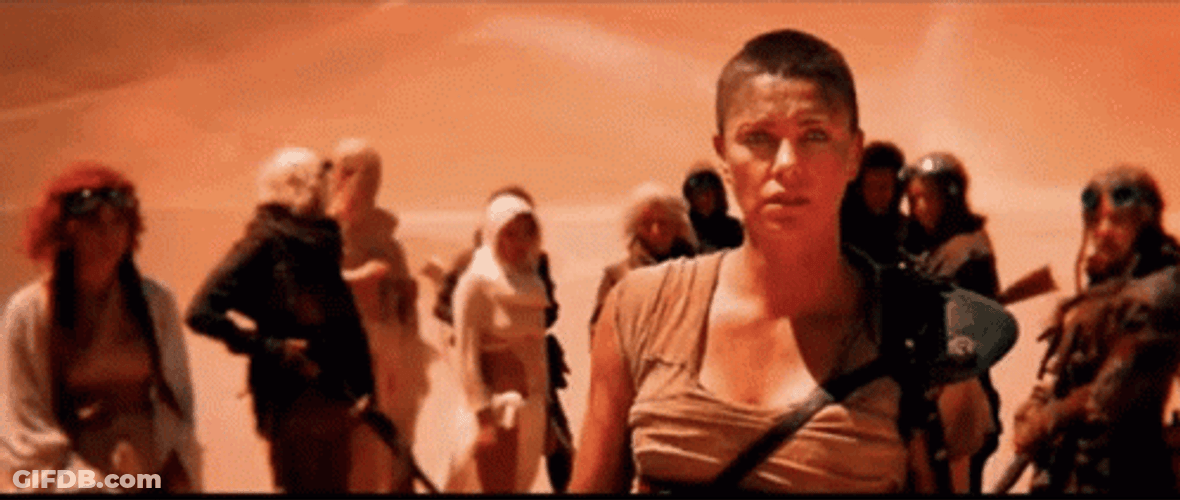 Imperator Furiosa Of Mad Max Fury Road Finally Get To Rest From War GIF