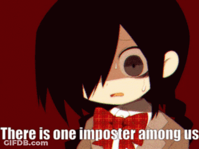 Imposter Among Us Okegom Character GIF