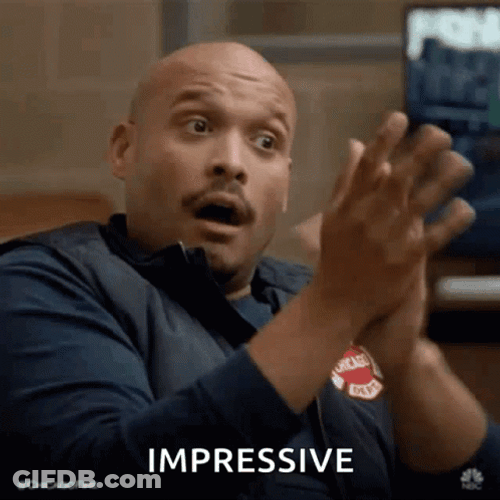 Impressed Clap Chicago Fire GIF