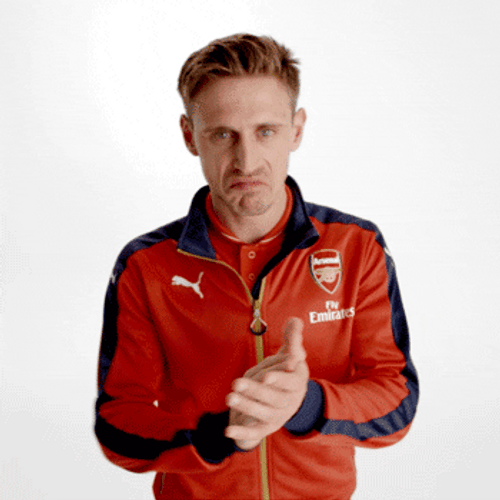 Impressed Soccer Player Applause GIF