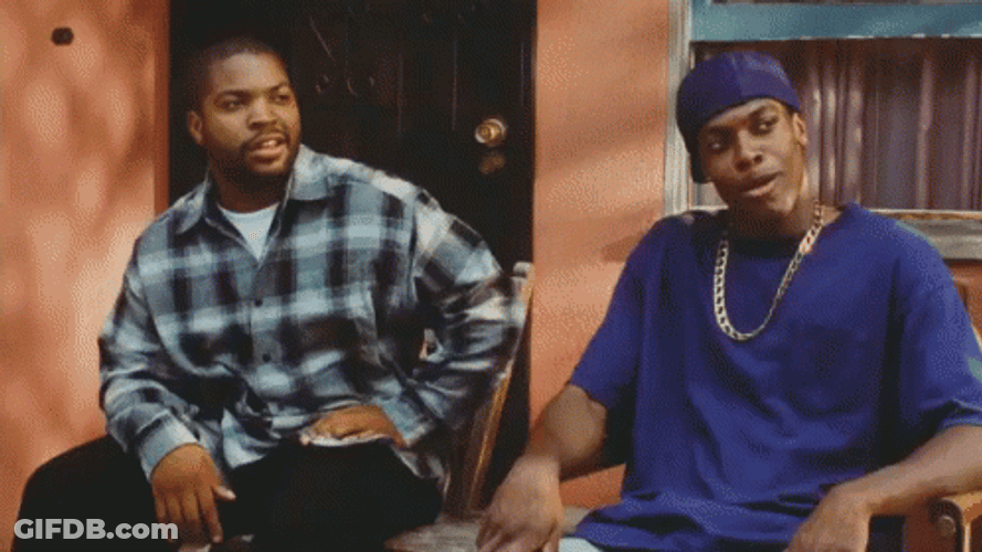 Impressive Friday Ice Cube Reaction GIF