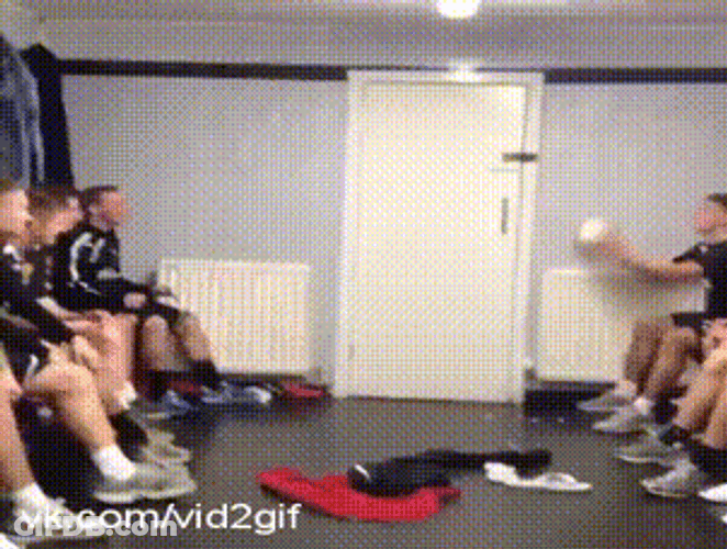 Impressive Soccer Team Work GIF