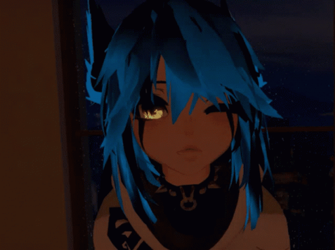 Imvu Cute Female Avatar Boop GIF