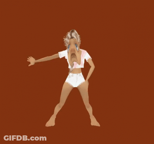 Imvu Dancing Avatar Funny Face GIF