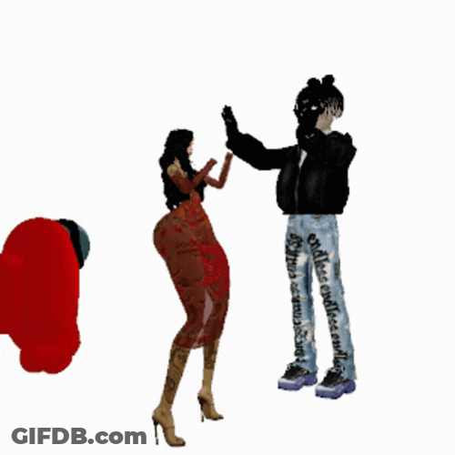 Imvu Fighting Couple One Punch GIF