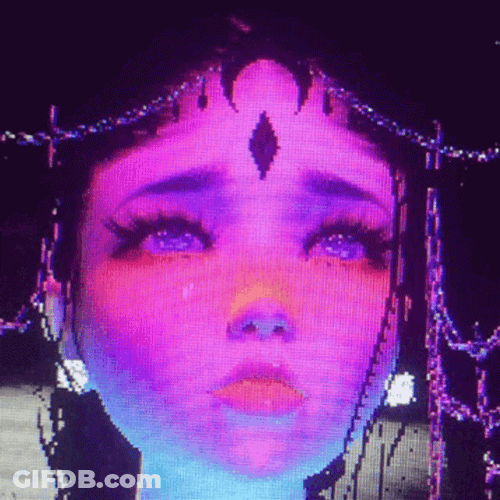 Imvu Pretty Girl Avatar Crying GIF
