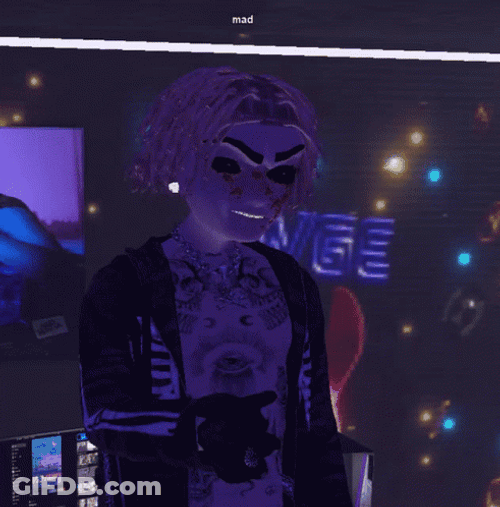Imvu Scary Avatar Thumbs Up GIF