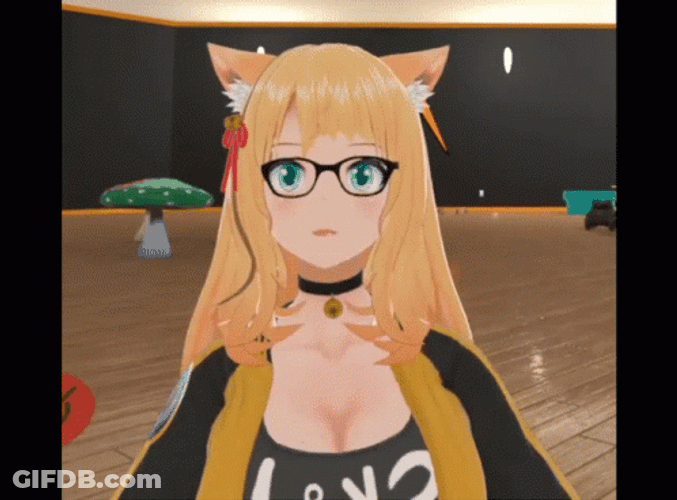 Imvu Sexy Nerdy Avatar Zoom Out GIF