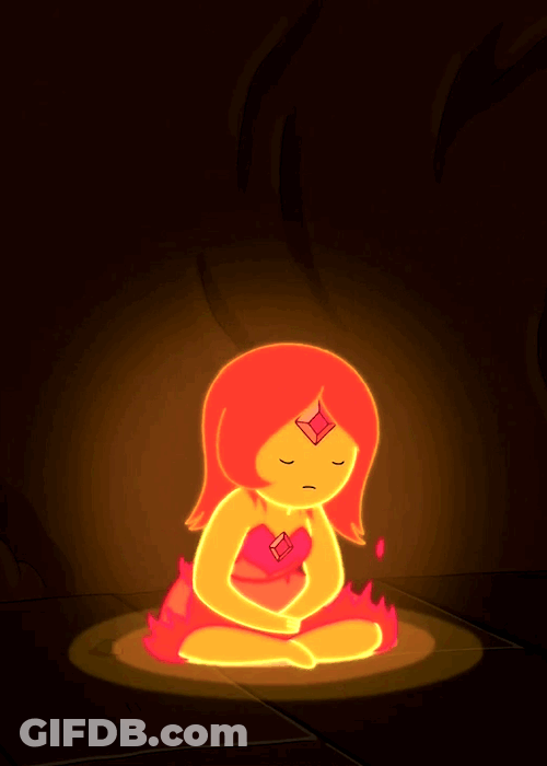 In Fire Meditation GIF