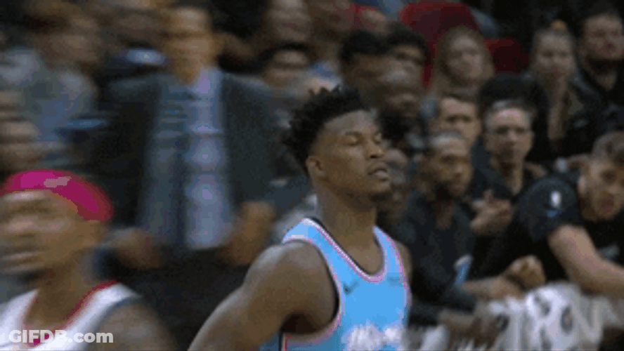 In Game Basketball Player Straight Face GIF