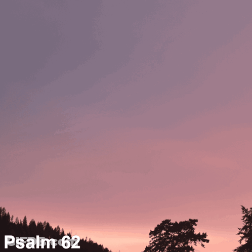 In God Is My Salvation And My Glory Written In White On A Pink Background GIF