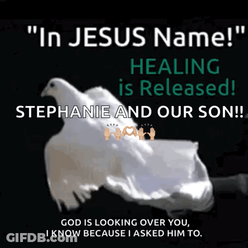 In Jesus Name Poster GIF