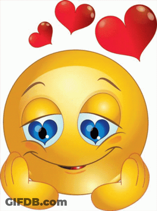 In-Love Emoji GIF