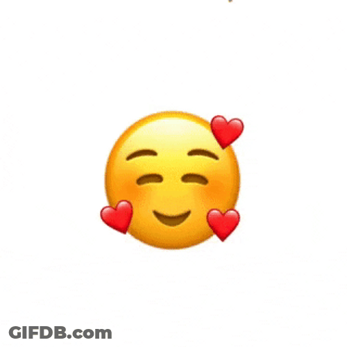 In Love Falling Rose Emoji GIF