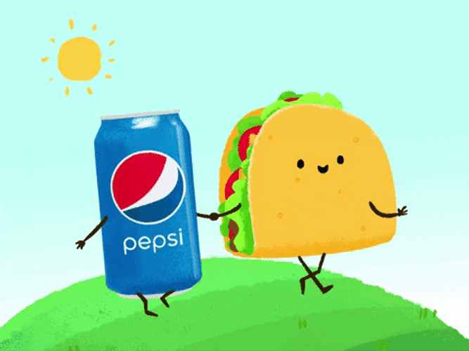 In Love Pepsi Taco GIF