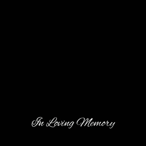In Loving Memory Flower GIF