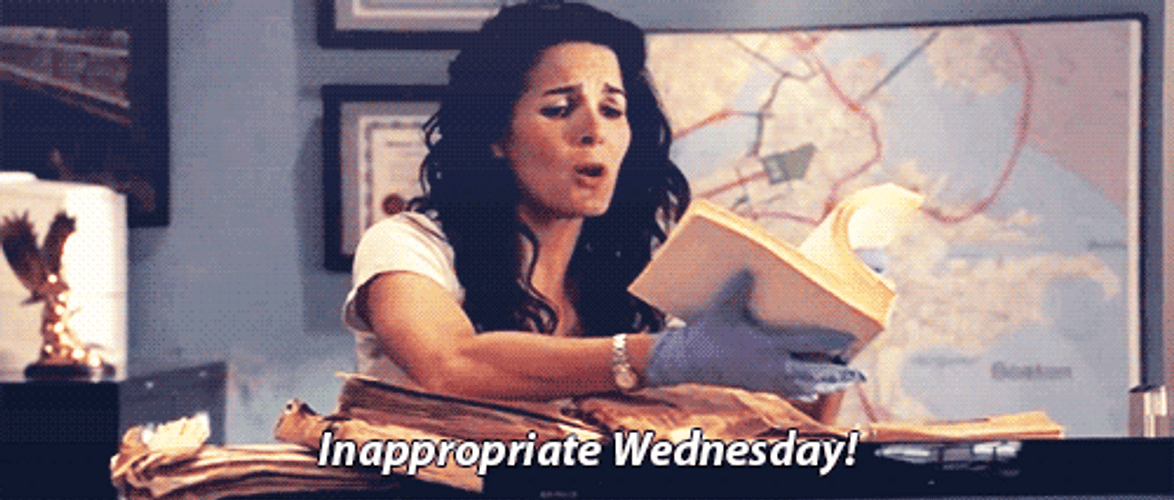Inappropriate Wednesday GIF