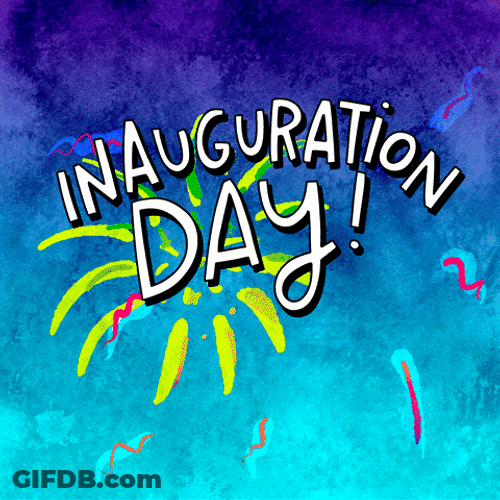 Inauguration Day Confetti GIF