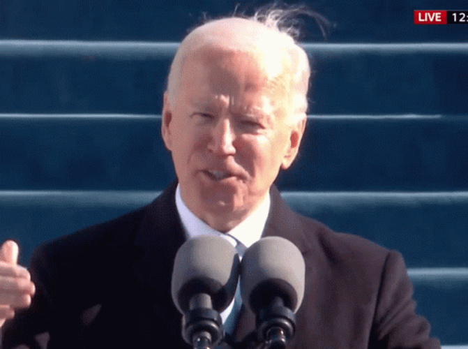 Inauguration Day Speech GIF