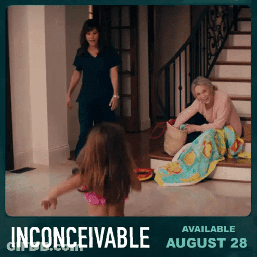 Inconceivable Faye Dunaway Laughing GIF