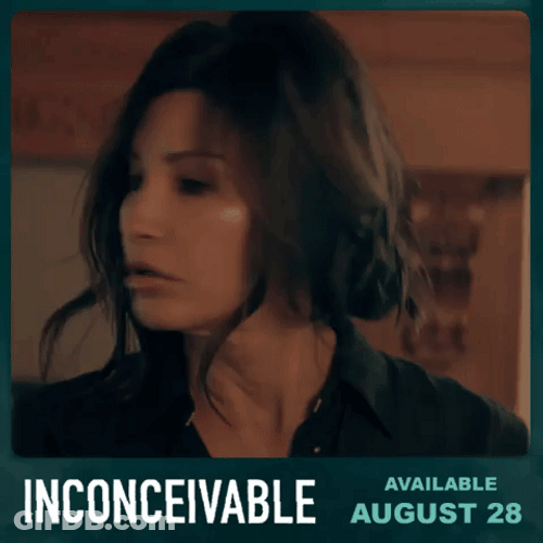 Inconceivable Gina Gershon Spying GIF