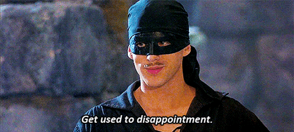 Inconceivable Masked Man Cary Elwes GIF
