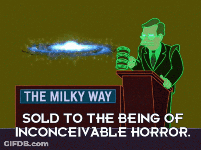 Inconceivable Milky Way Auction Animation GIF