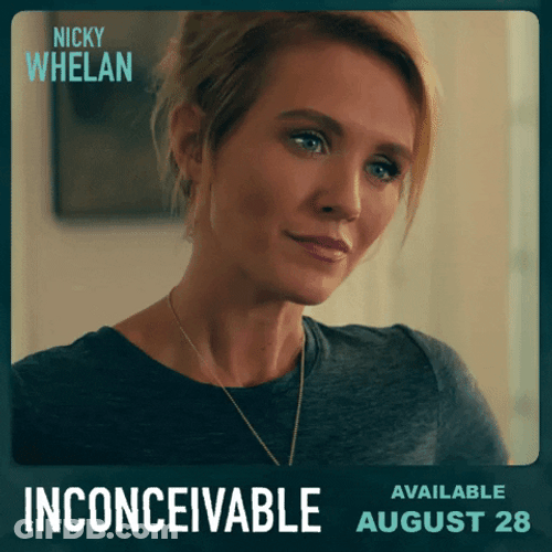 Inconceivable Nicky Whelan Piercing Eyes GIF