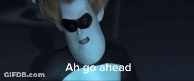 Incredibles Character Thumbs Up Sunglasses GIF