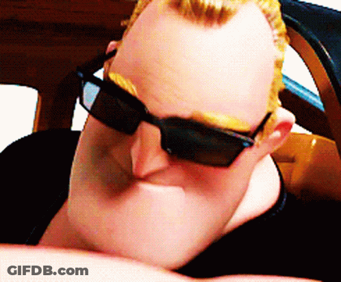 Incredibles Glasses GIF