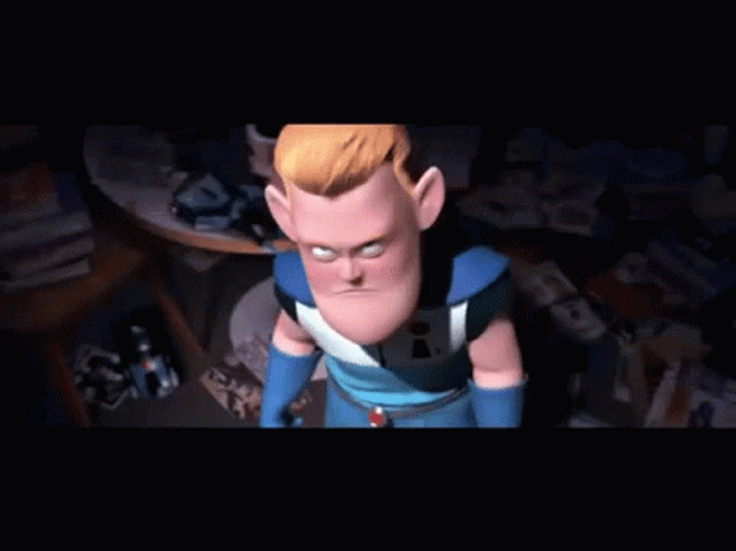 Incredibles Syndrome Mad Kid GIF