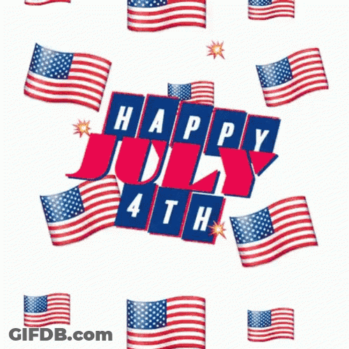 Independence Day Emoji Poster GIF
