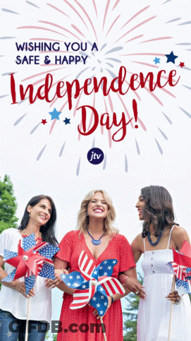 Independence Day Poster Wishes Safe Happy GIF