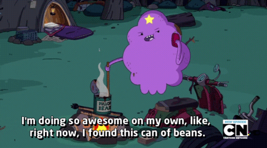 Independent Purple Cloud Awesome On My Own GIF