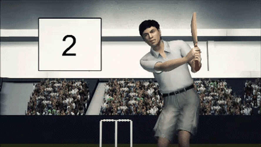 India Cricket Bat Practice GIF