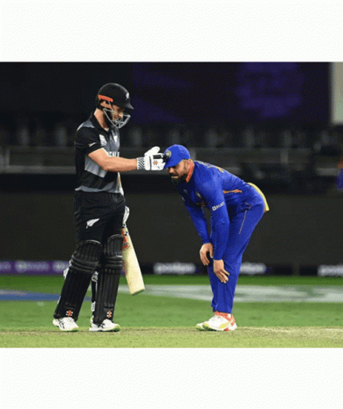 India Cricket Resting GIF