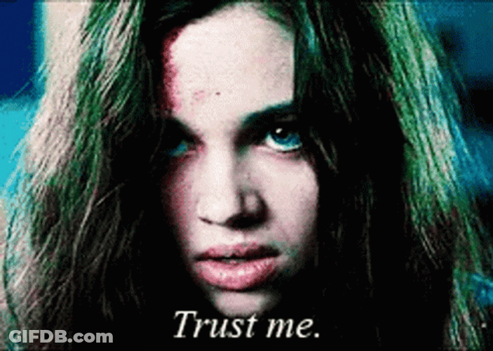India Eisley Piercing Eyes Trust Me GIF