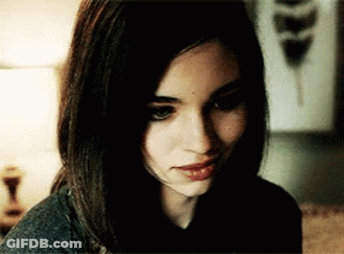 India Eisley Sinister Smile GIF